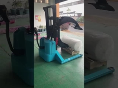 imballaggio a rotoli blu