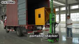 Stacker portatile