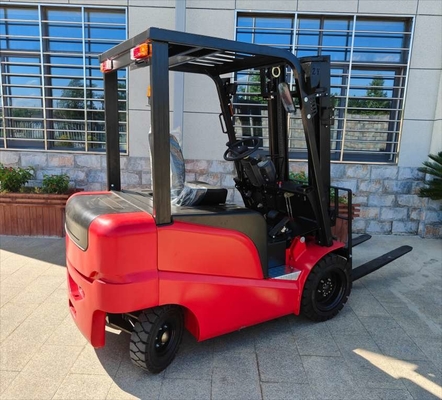 2204lb 6.56ft 2meters Heavy Duty Four Wheels Full Electric Forklift