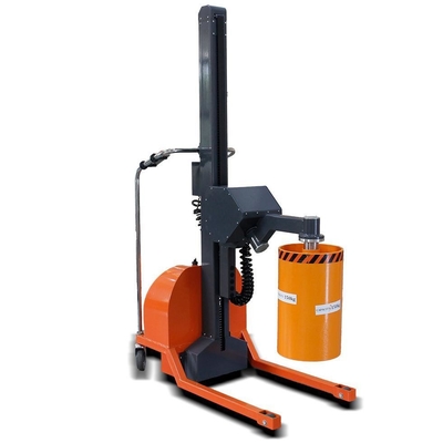 Dc Motor Semi Electric Pneumatic Roll Turner Stacker With 12v/120ah Battery For Small Roll Lifting