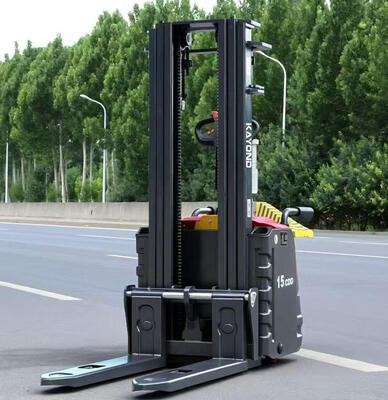Full Electric Dual Lift Stacker 2 Ton Load 3 Meter Height for Safe Pallet Handling