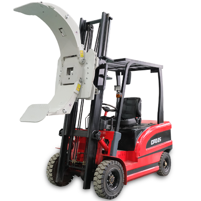 Electric Forklift Equipped with Hydraulic Clamp – Quiet Operation, Low Maintenance, Ideal for Warehouse, Logistics & Recycling