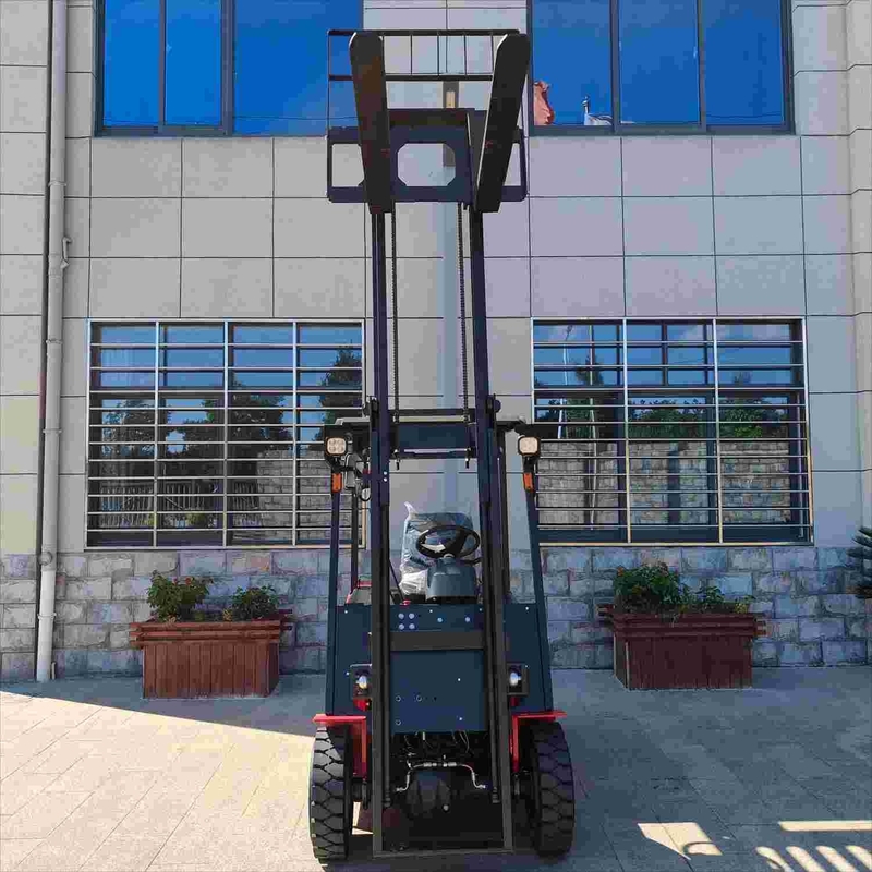 2204lb 6.56ft 2meters Heavy Duty Four Wheels Full Electric Forklift