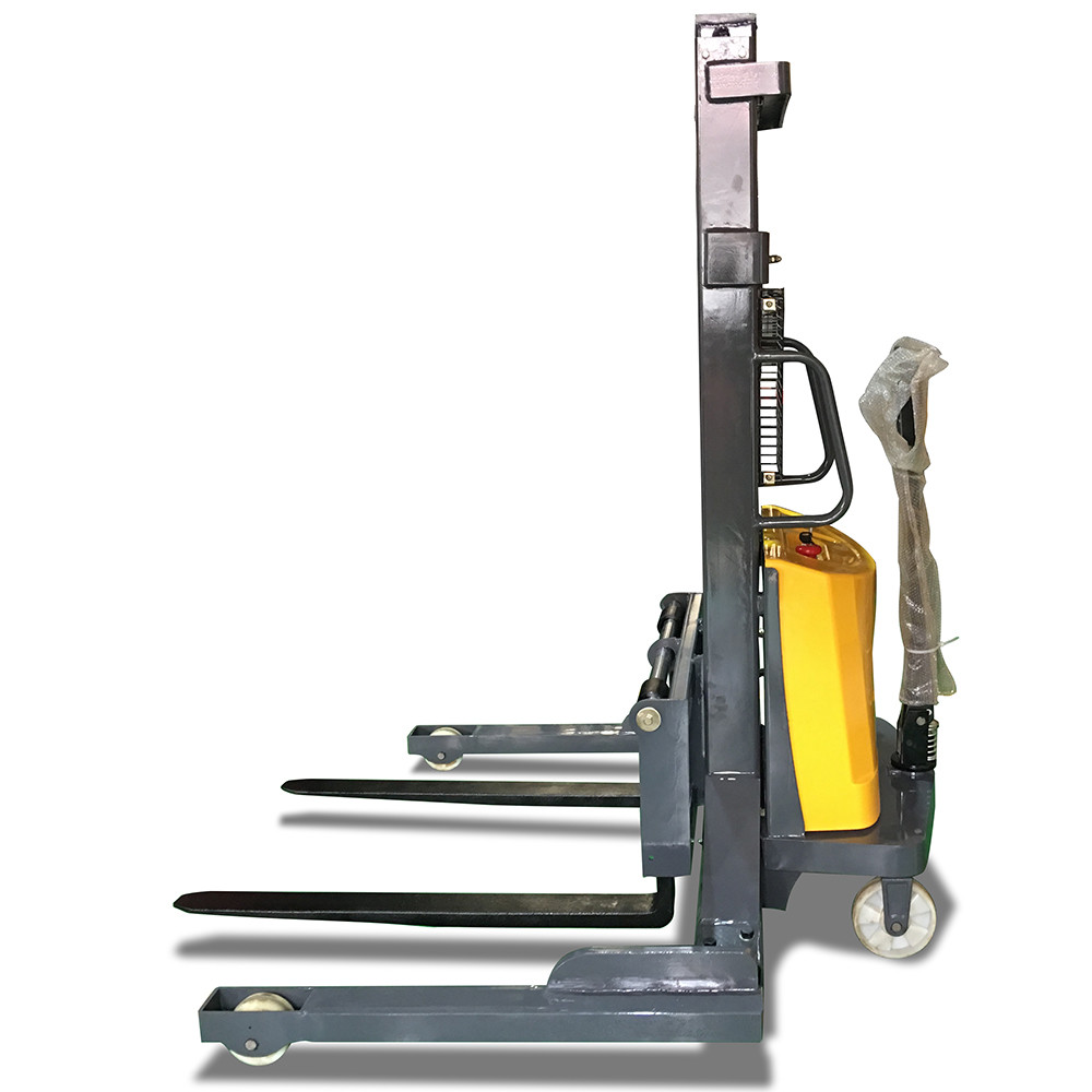 Semi Electric Pallet Stacker 1700mm Length For Enhanced Productivity