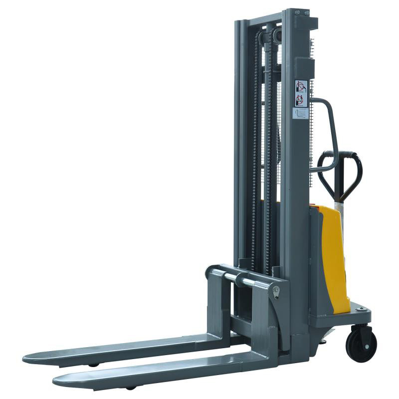 Semi Electric Pallet Stacker 1700mm Length For Enhanced Productivity