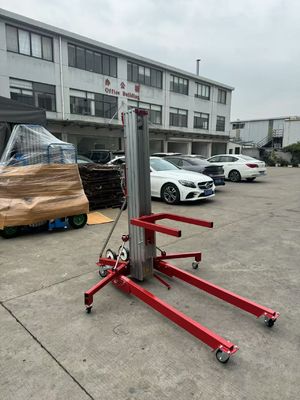 Manuale Telescopico di alluminio elevatore Ndash leggero durevole strumento di elevazione per postazioni di lavoro temporanee